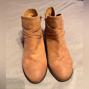 Torrid Tan Ankle Boots